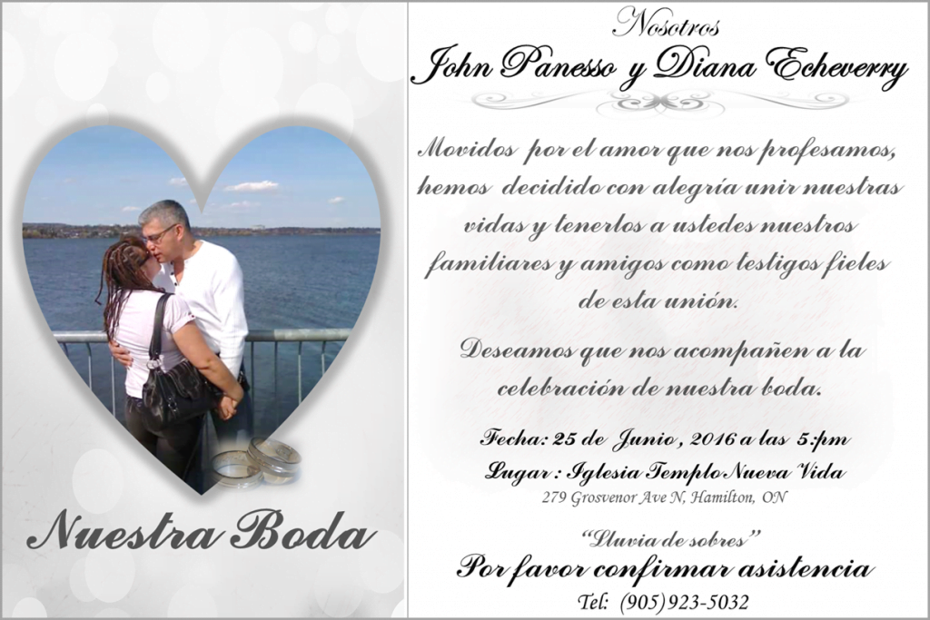 Boda de John y Diana