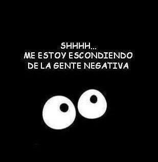 La negatividad constante